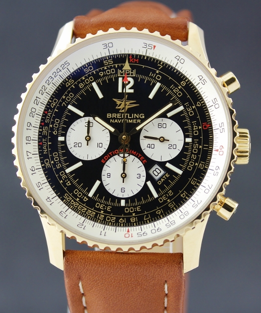 (image for) Rare LNIB Breitling Navitimer 50th Anniversary Edition 50 Pieces 18K Pink Gold